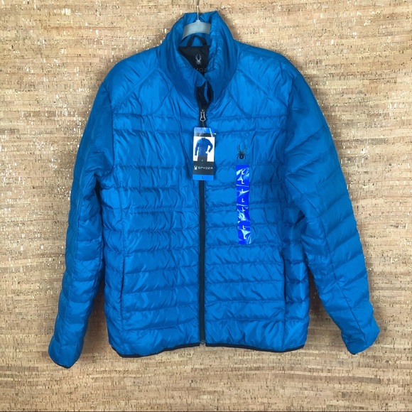 Spyder Other - Spyder Pyrmo Down Puffer Jacket Sz L NEW